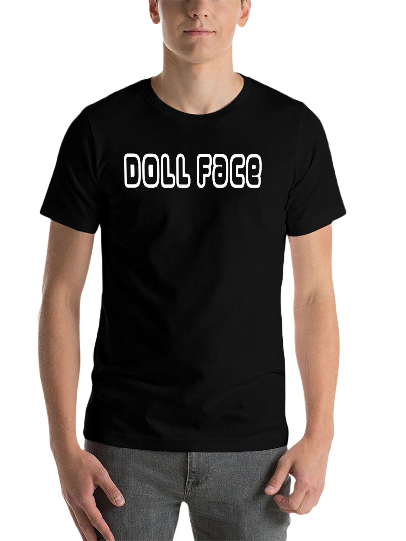Doll Face Graphic T-Shirt - Bold Statement Tee