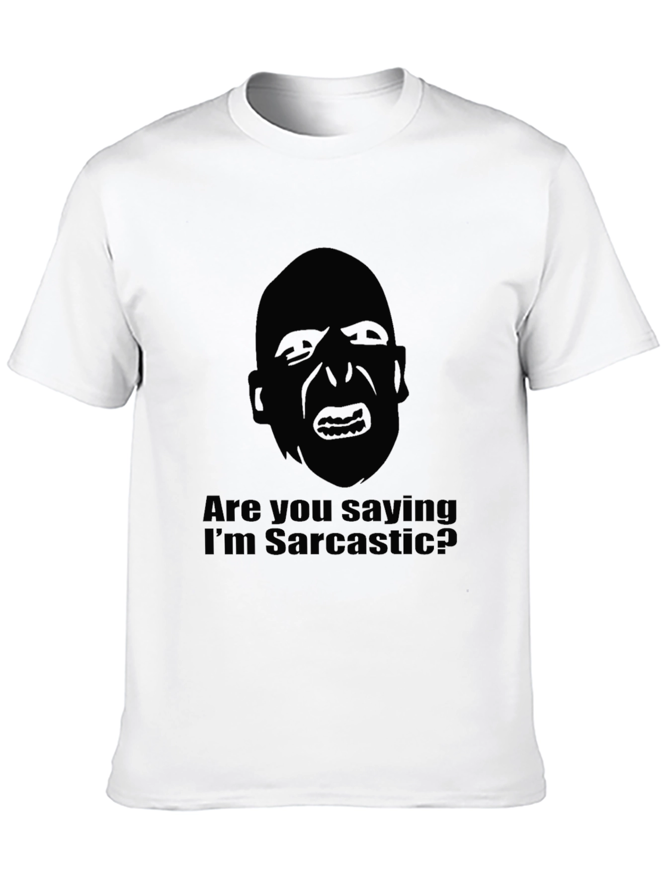 Sarcastic Graphic T-Shirt - Bold Statement Tee