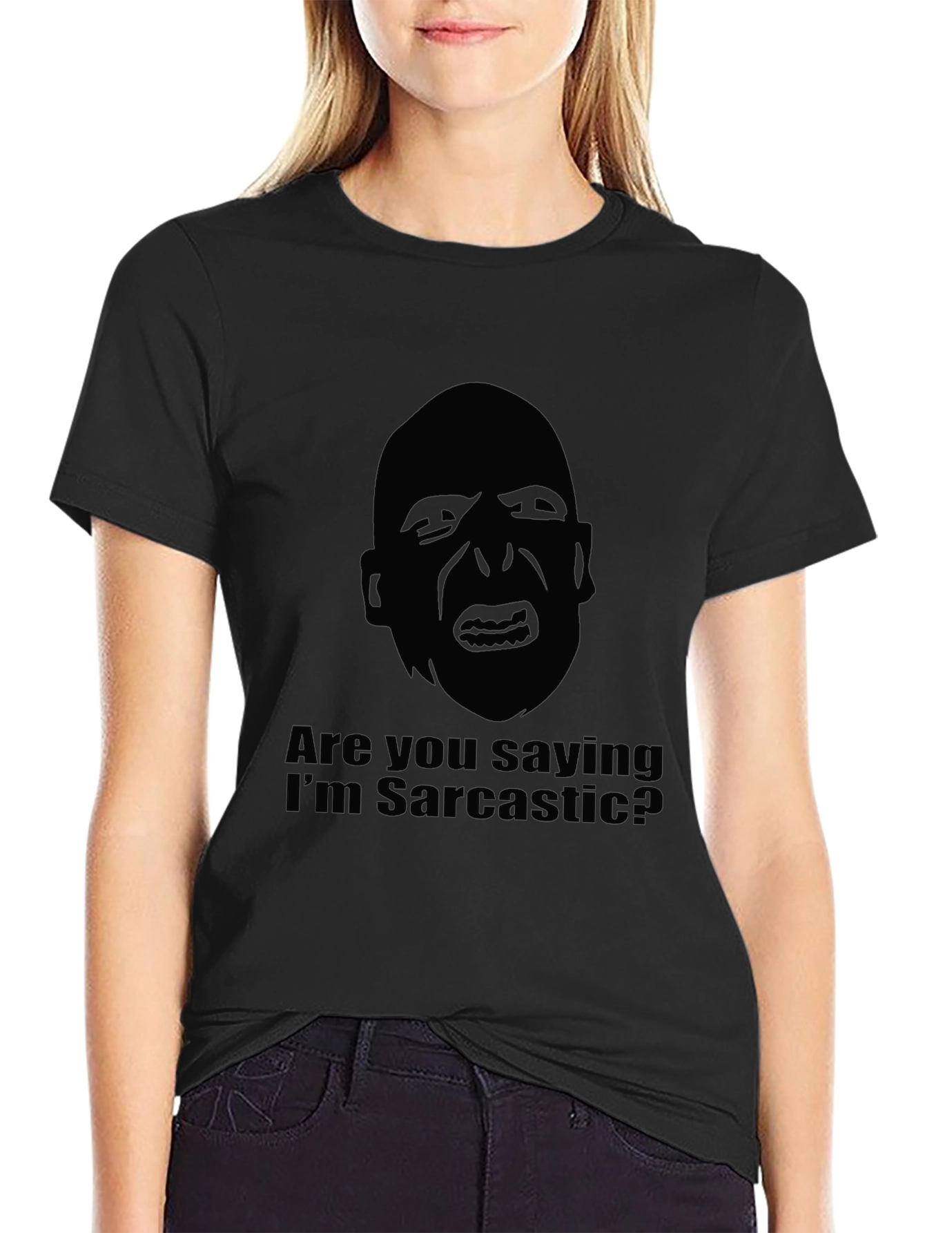 Sarcastic Graphic T-Shirt - Bold Statement Tee
