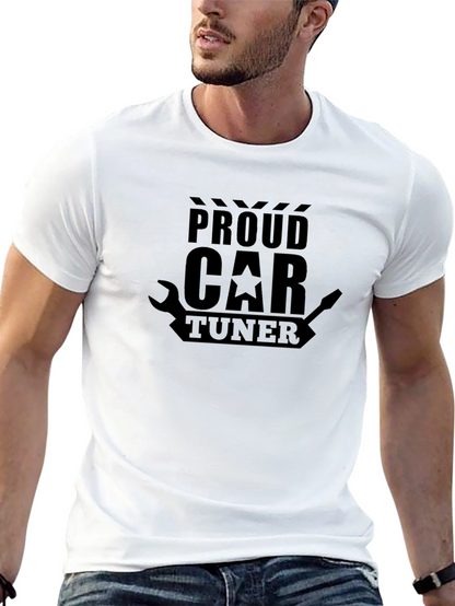 Proud Car Tuner Black T-Shirt