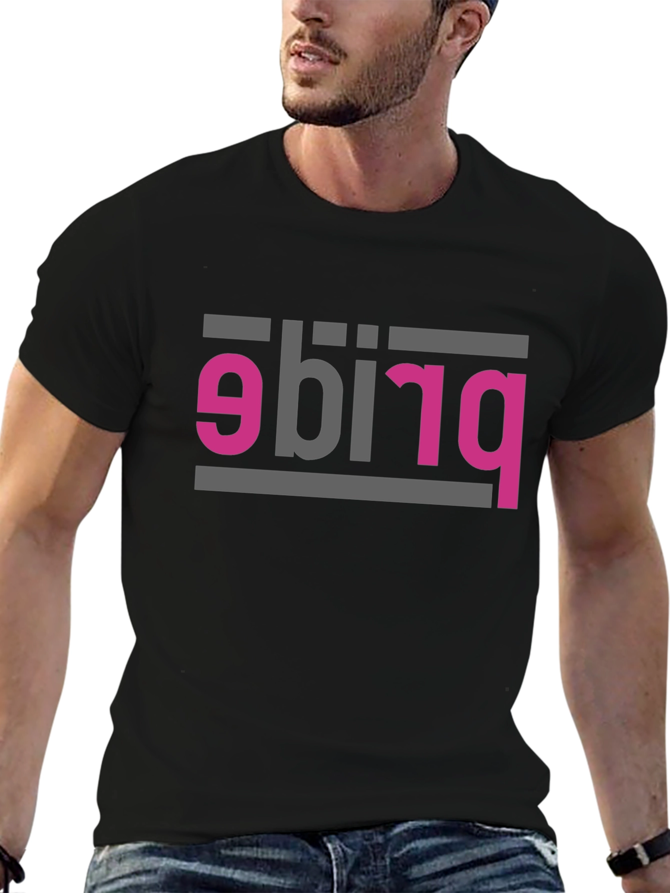 Bing Pride Mens Black T-Shirt