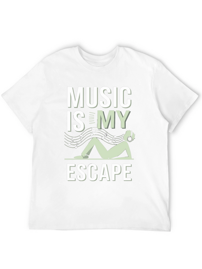 Music is My Escape T-Shirt - Relax & Enjoy!