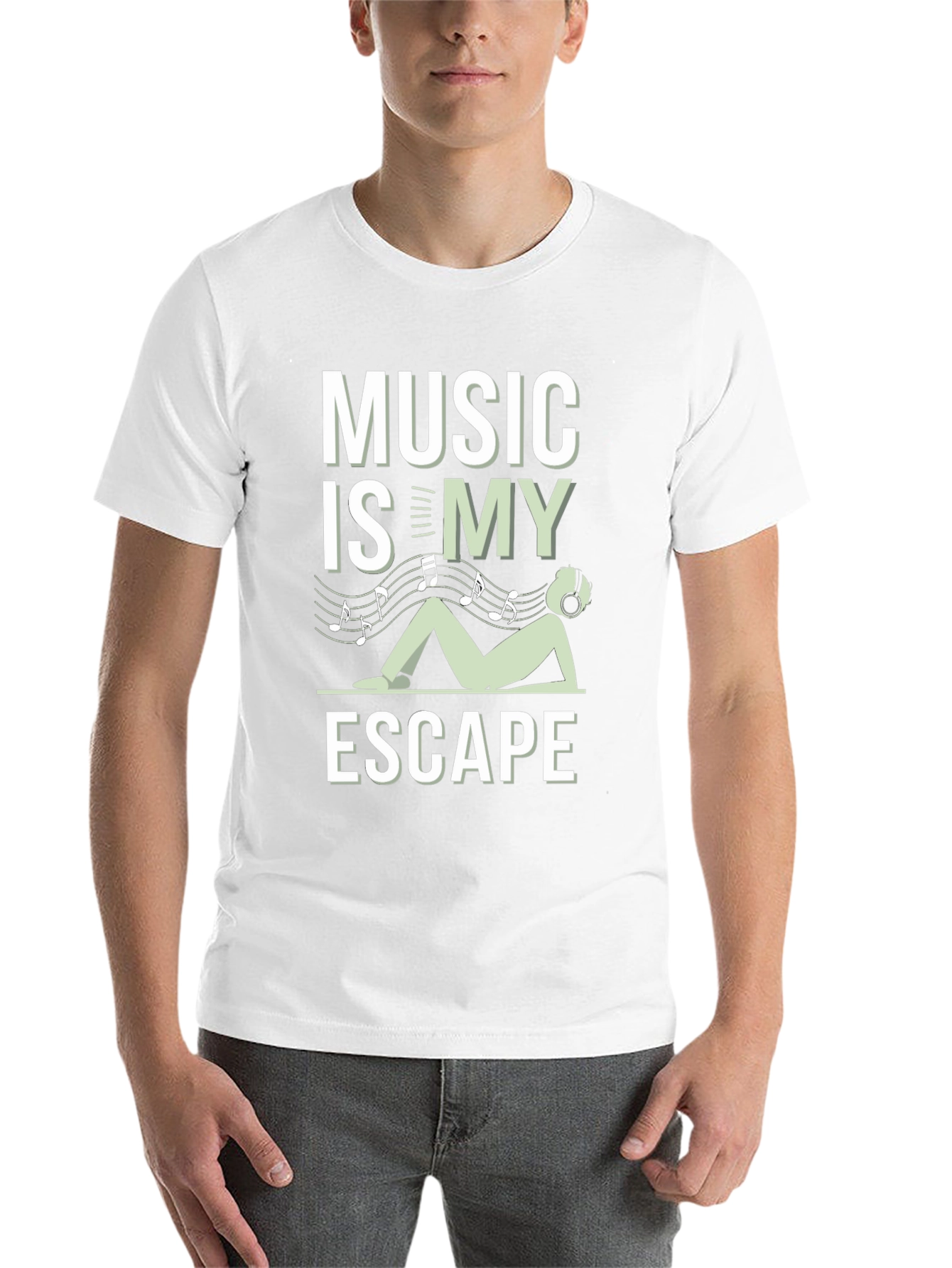 Music is My Escape T-Shirt - Relax & Enjoy!