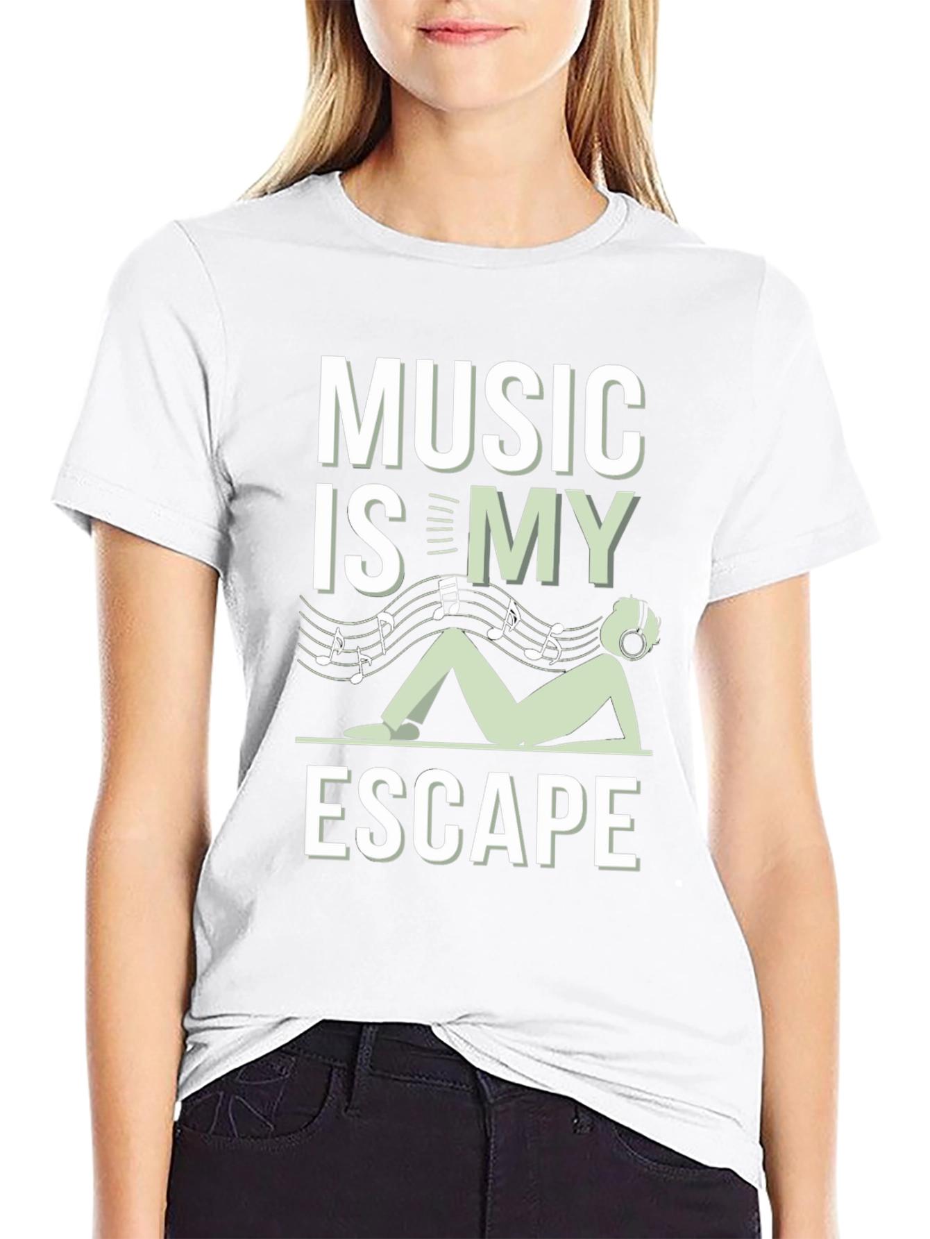 Music is My Escape T-Shirt - Relax & Enjoy!
