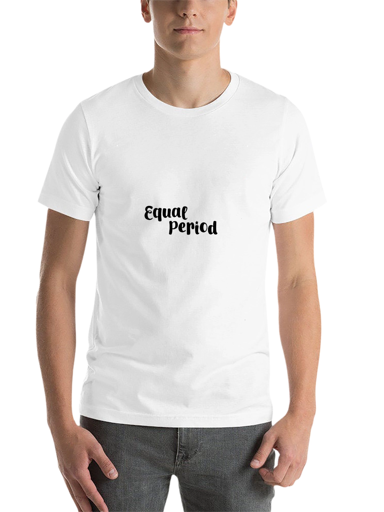 Equal Period Black Graphic T-Shirt