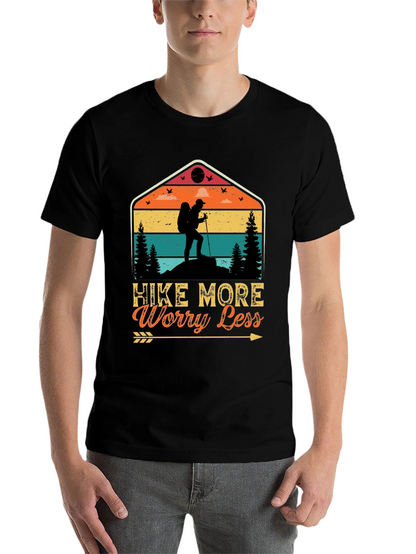 Hike More Worry Less Graphic Tee
