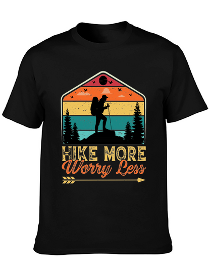 Hike More Worry Less Graphic Tee