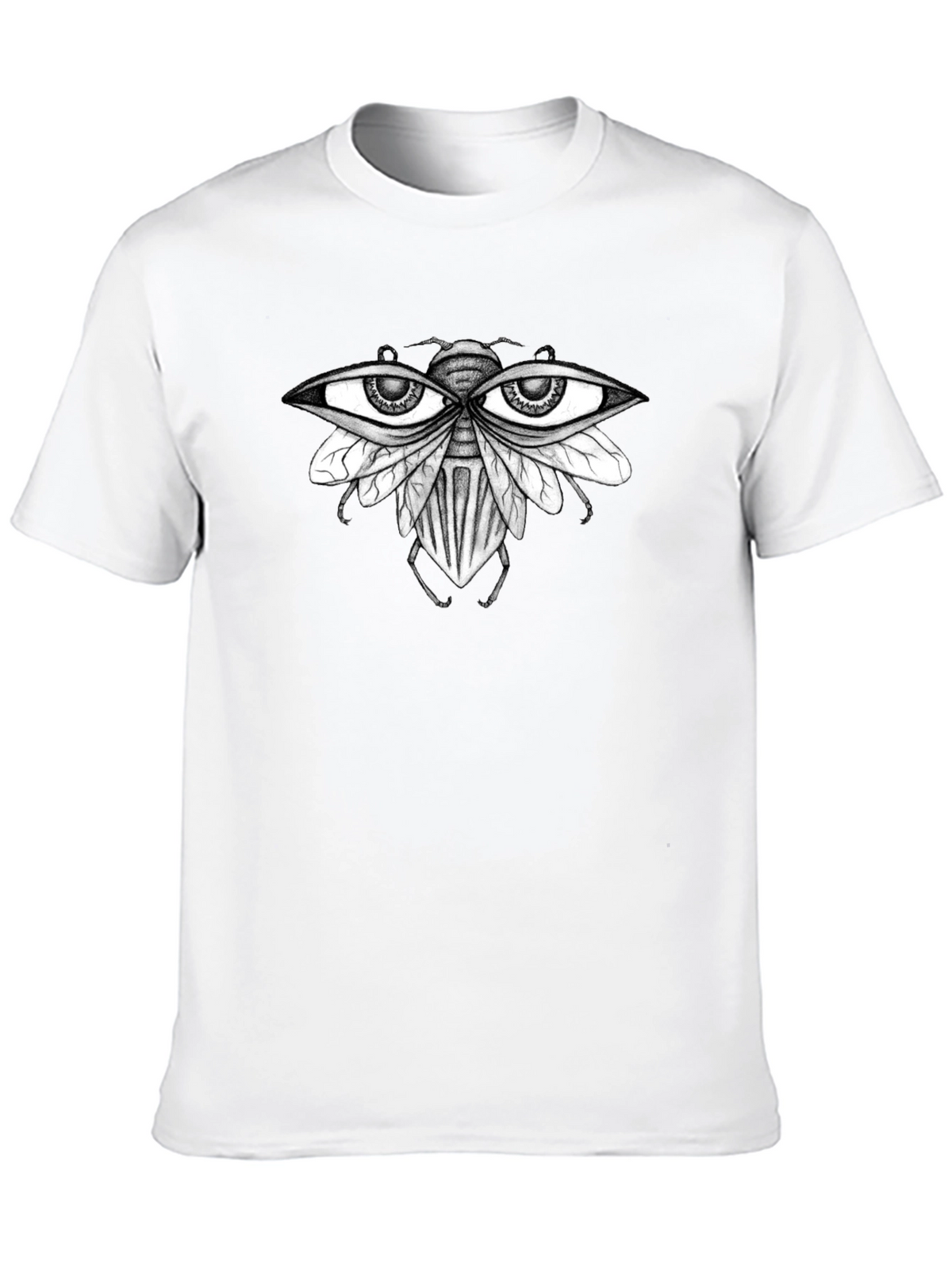Eye-Catching Fly Graphic T-Shirt - Unique Design