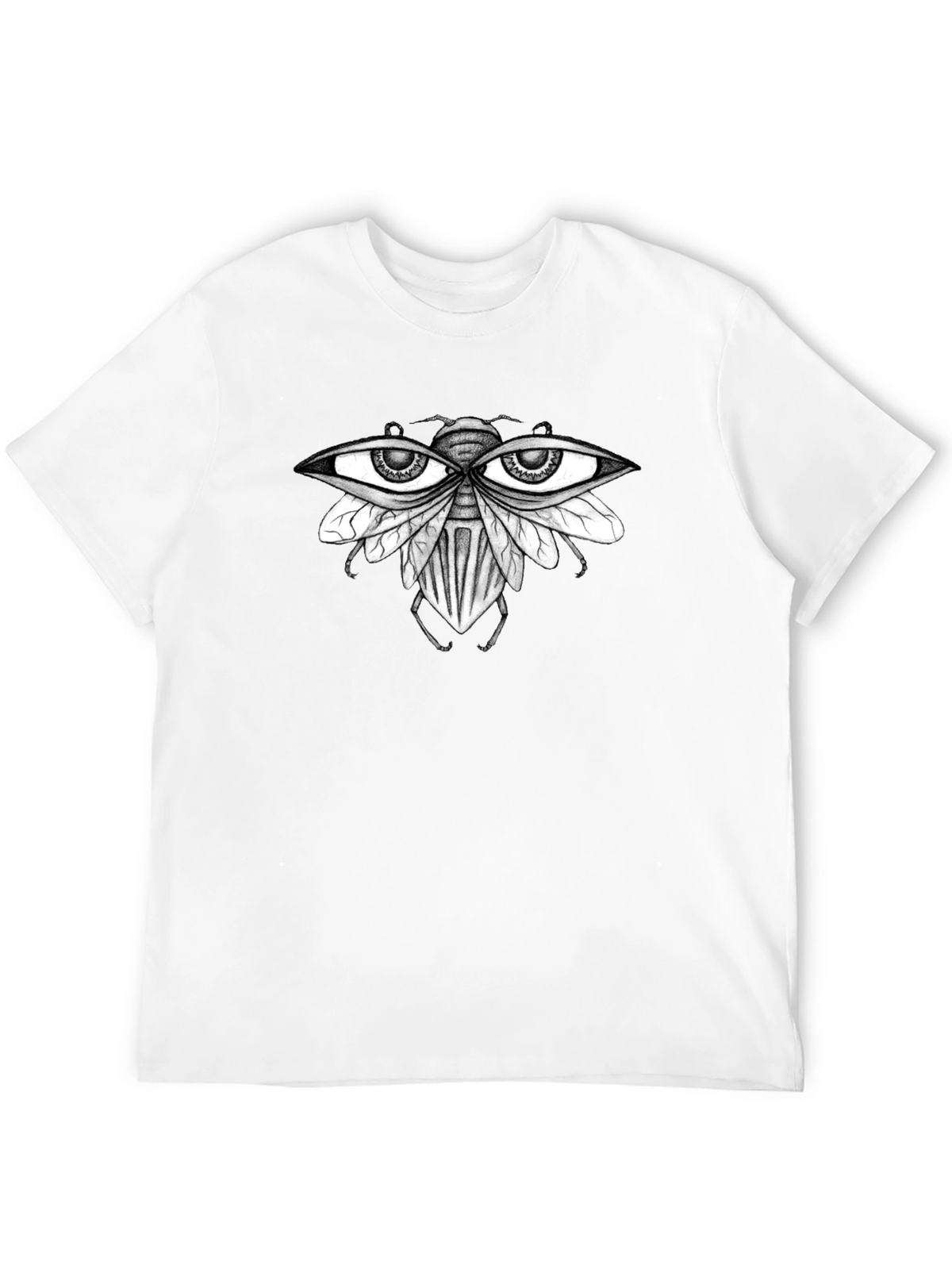 Eye-Catching Fly Graphic T-Shirt - Unique Design