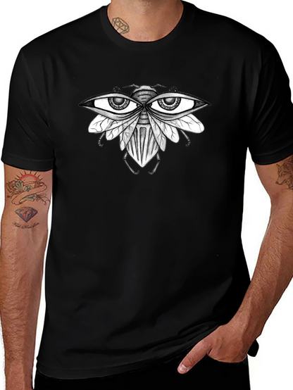 Eye-Catching Fly Graphic T-Shirt - Unique Design
