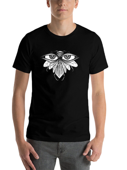 Eye-Catching Fly Graphic T-Shirt - Unique Design