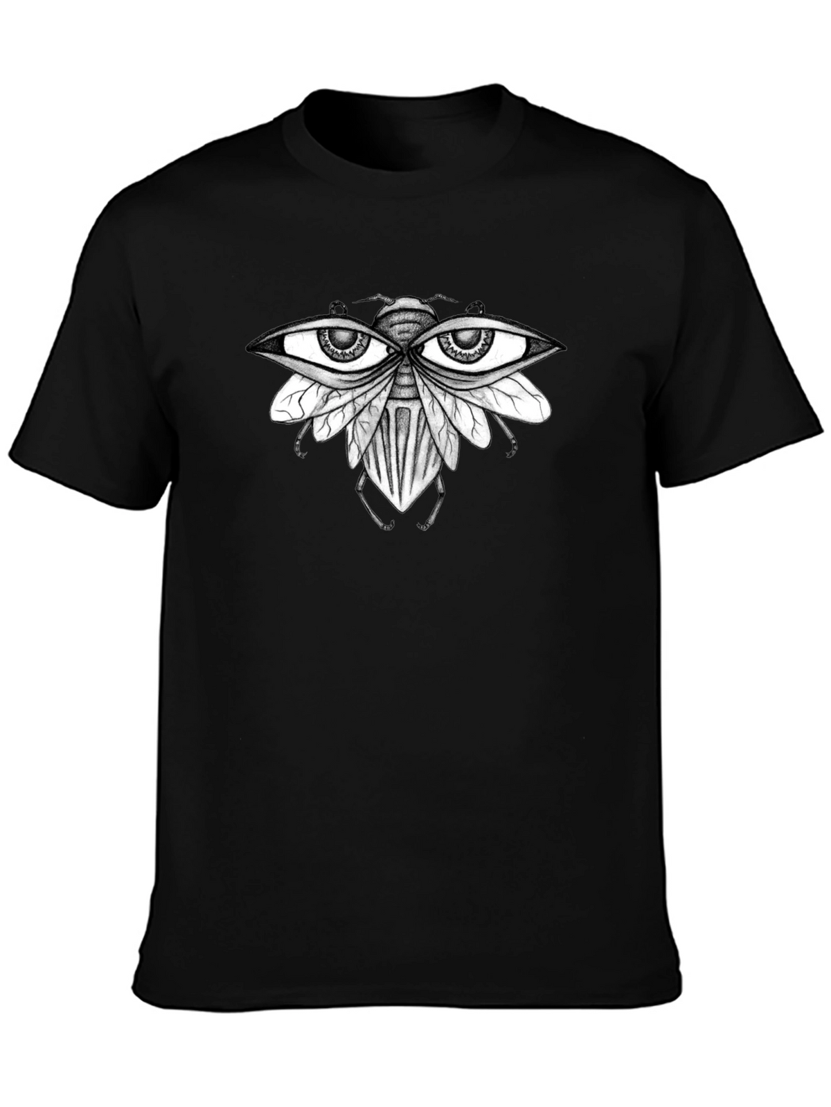 Eye-Catching Fly Graphic T-Shirt - Unique Design
