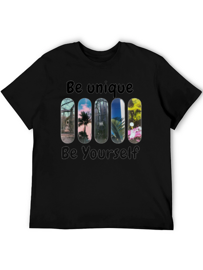 Unique Skateboard Design Graphic Tee