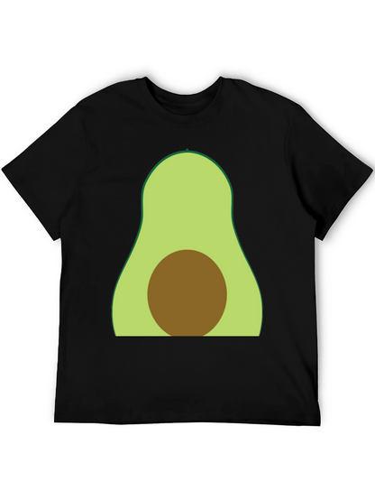 Avocado Graphic Tee - Soft Cotton Blend