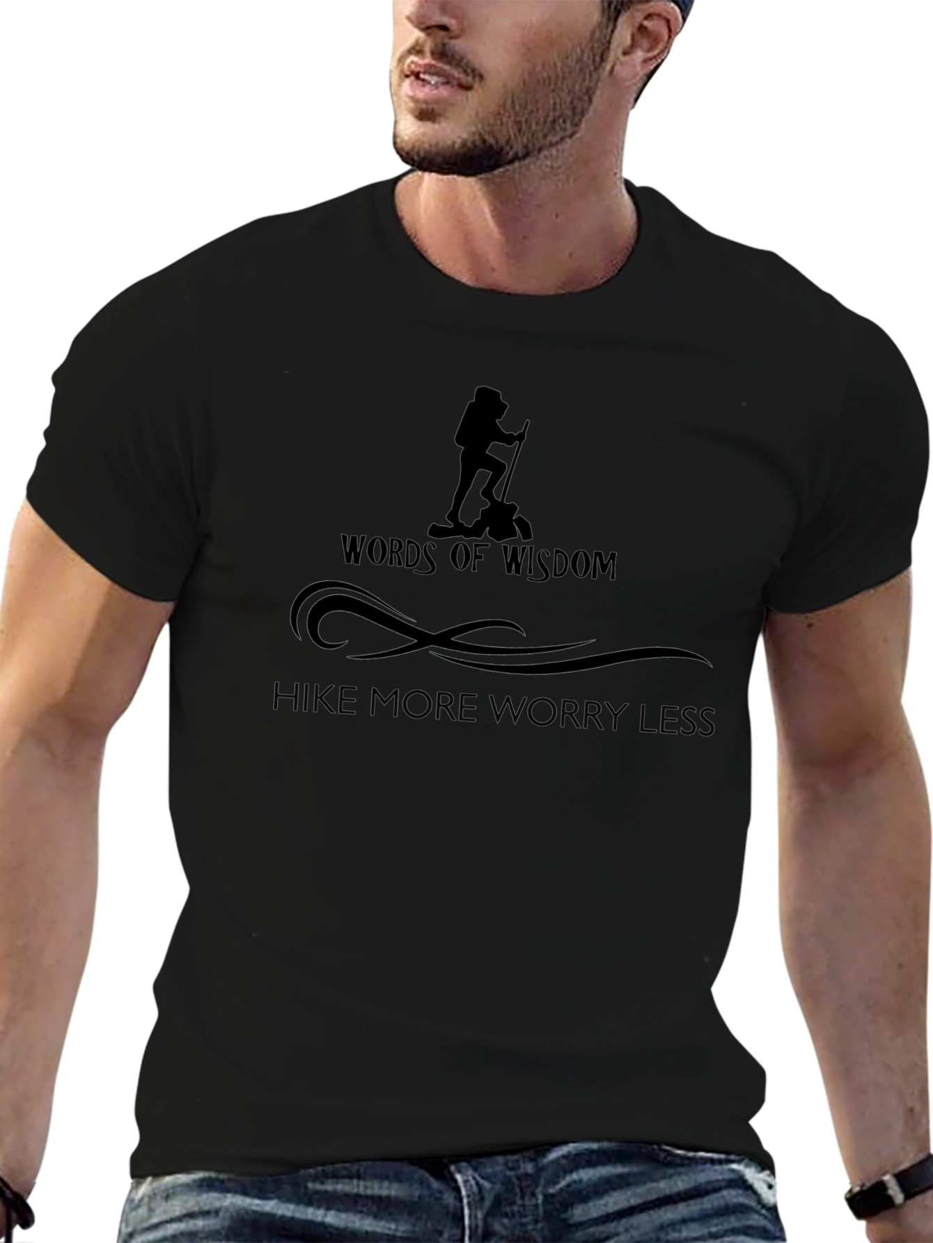 Hike More Worry Less Graphic Tee