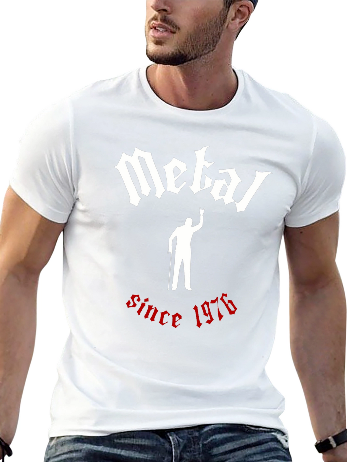 Metal Since 1976 Graphic T-Shirt