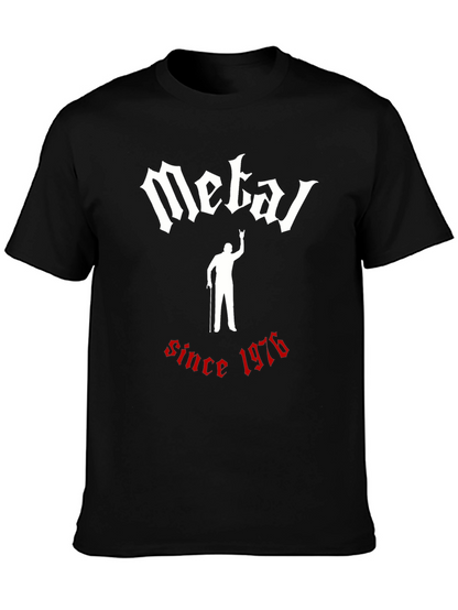 Metal Since 1976 Graphic T-Shirt