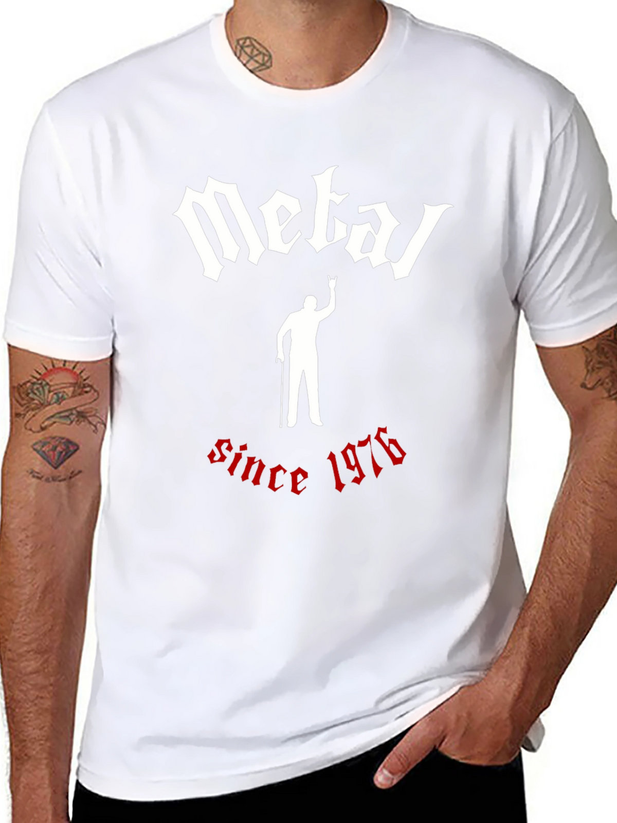 Metal Since 1976 Graphic T-Shirt