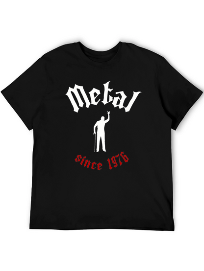 Metal Since 1976 Graphic T-Shirt