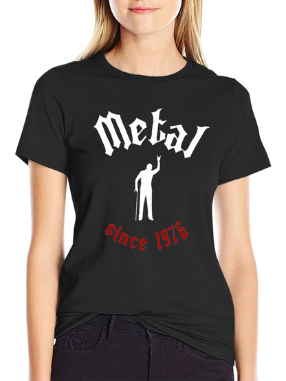 Metal Since 1976 Graphic T-Shirt