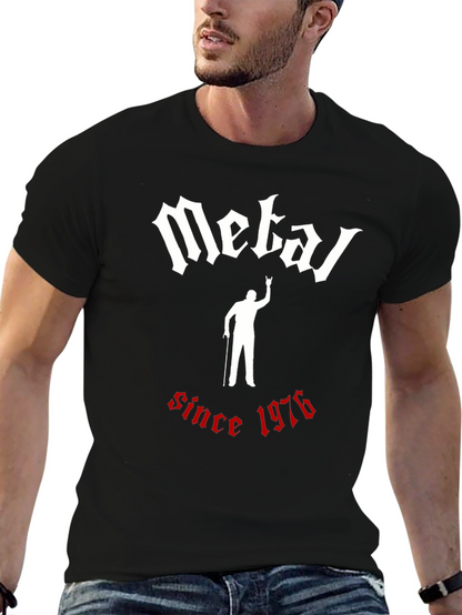 Metal Since 1976 Graphic T-Shirt