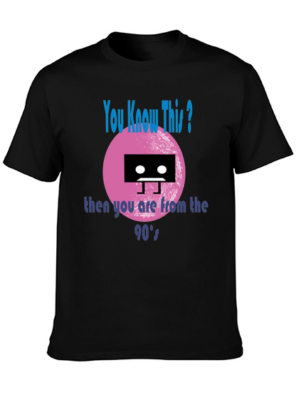 90s Cassette Tape T-Shirt Retro Nostalgia