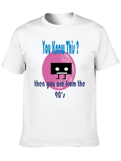 90s Cassette Tape T-Shirt Retro Nostalgia