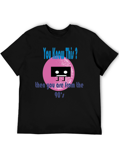 90s Cassette Tape T-Shirt Retro Nostalgia