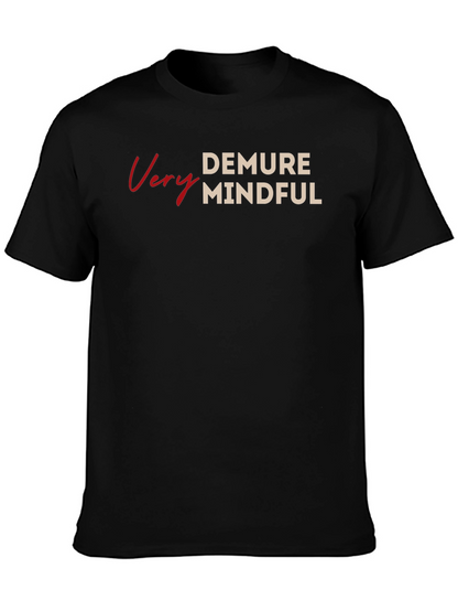Very Demure Mindful Graphic Tee