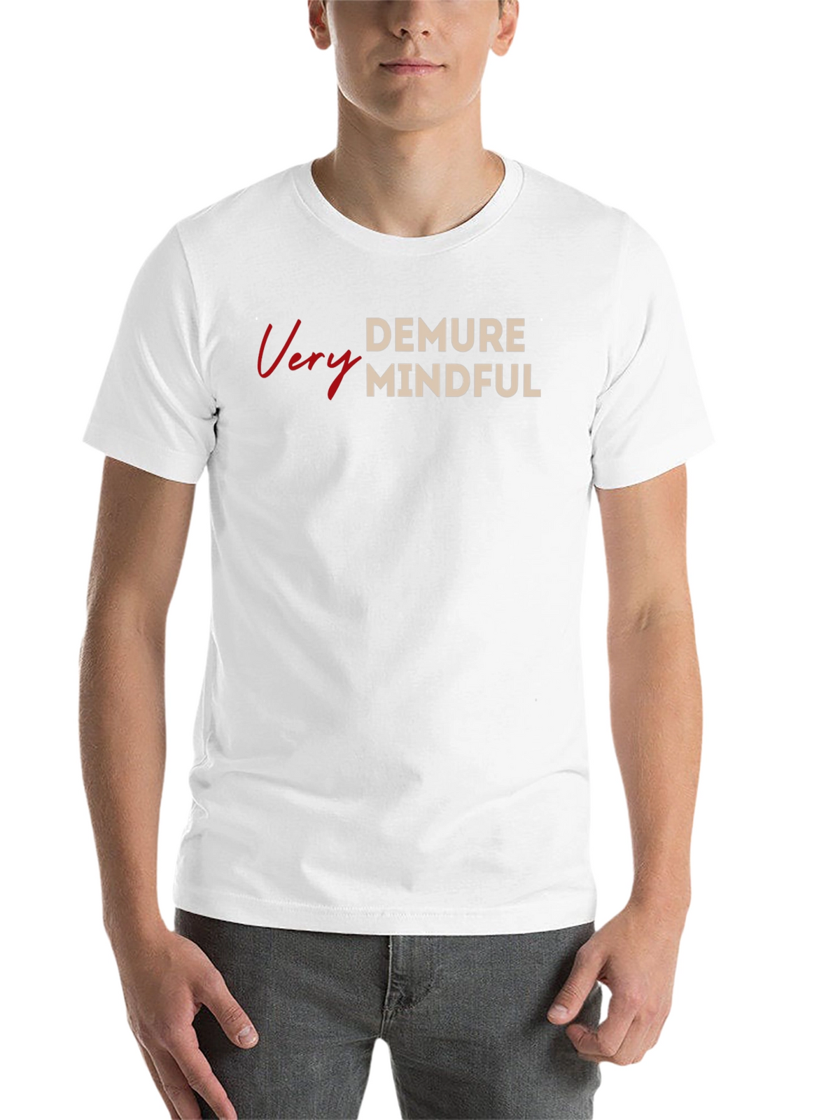 Very Demure Mindful Graphic Tee