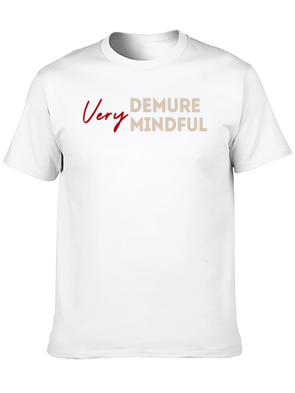 Very Demure Mindful Graphic Tee