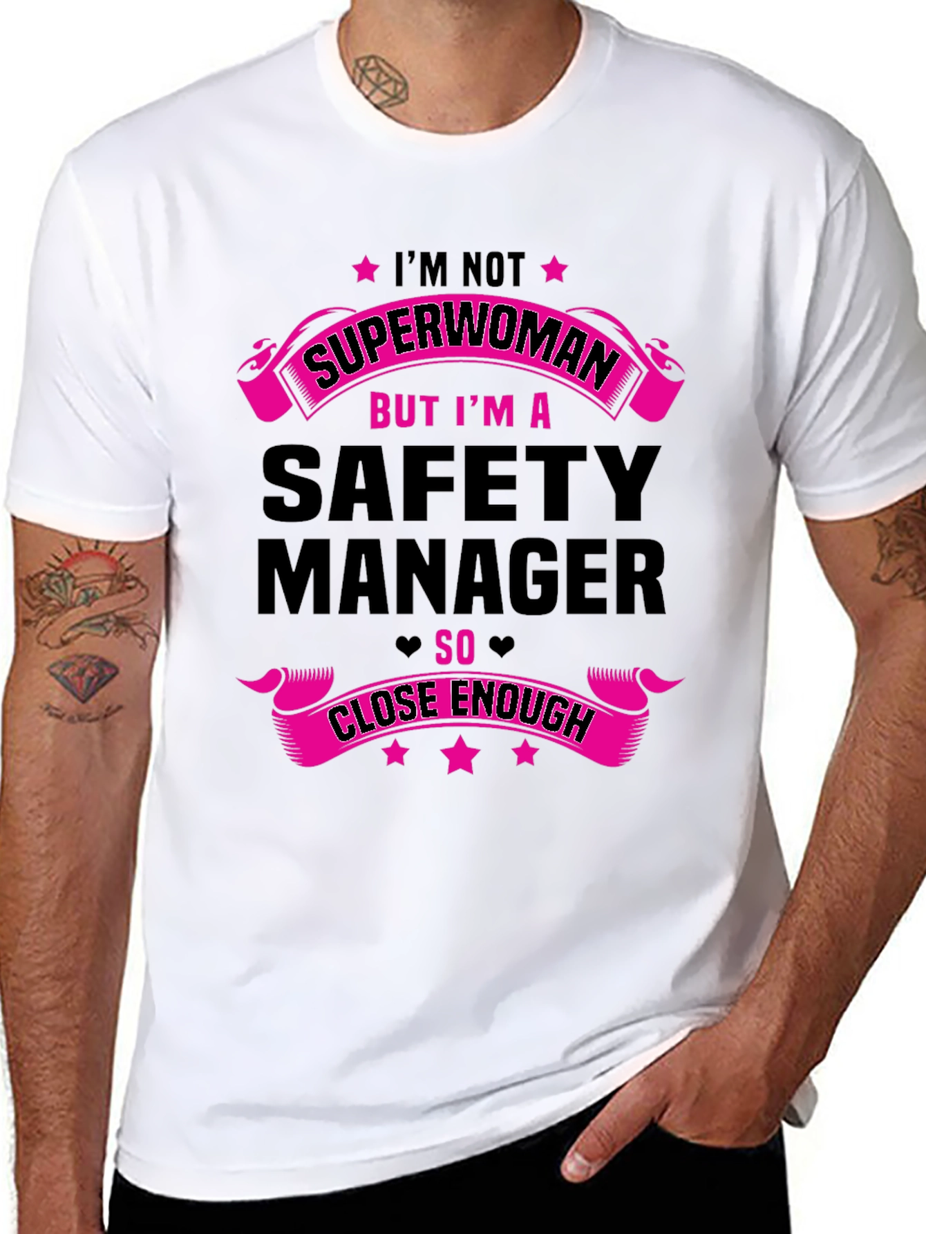 Safety Manager Superwoman Graphic Tee