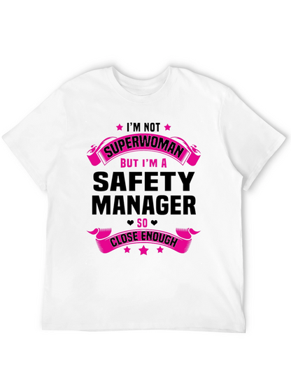 Safety Manager Superwoman Graphic Tee