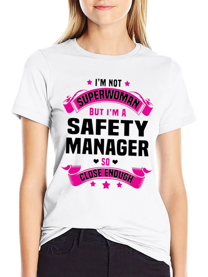 Safety Manager Superwoman Graphic Tee