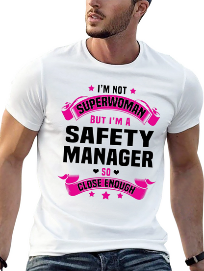 Safety Manager Superwoman Graphic Tee