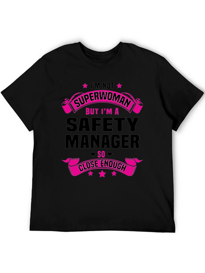Safety Manager Superwoman Graphic Tee