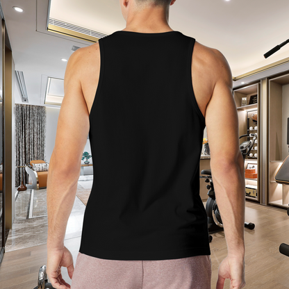 Vintage Sunset Disc Golf Basket Outdoor Sport Men Tank