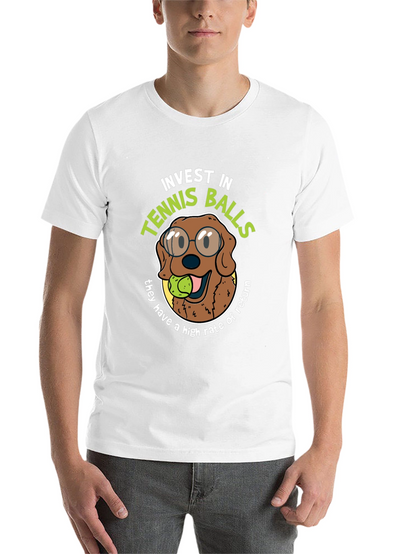 Invest in Tennis Balls Funny Dog T-Shirt