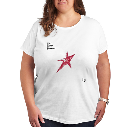 JoJo's Bizarre Adventure Joestar Star Birthmark Plus Size Women Tee