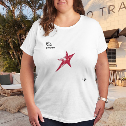 JoJo's Bizarre Adventure Joestar Star Birthmark Plus Size Women Tee