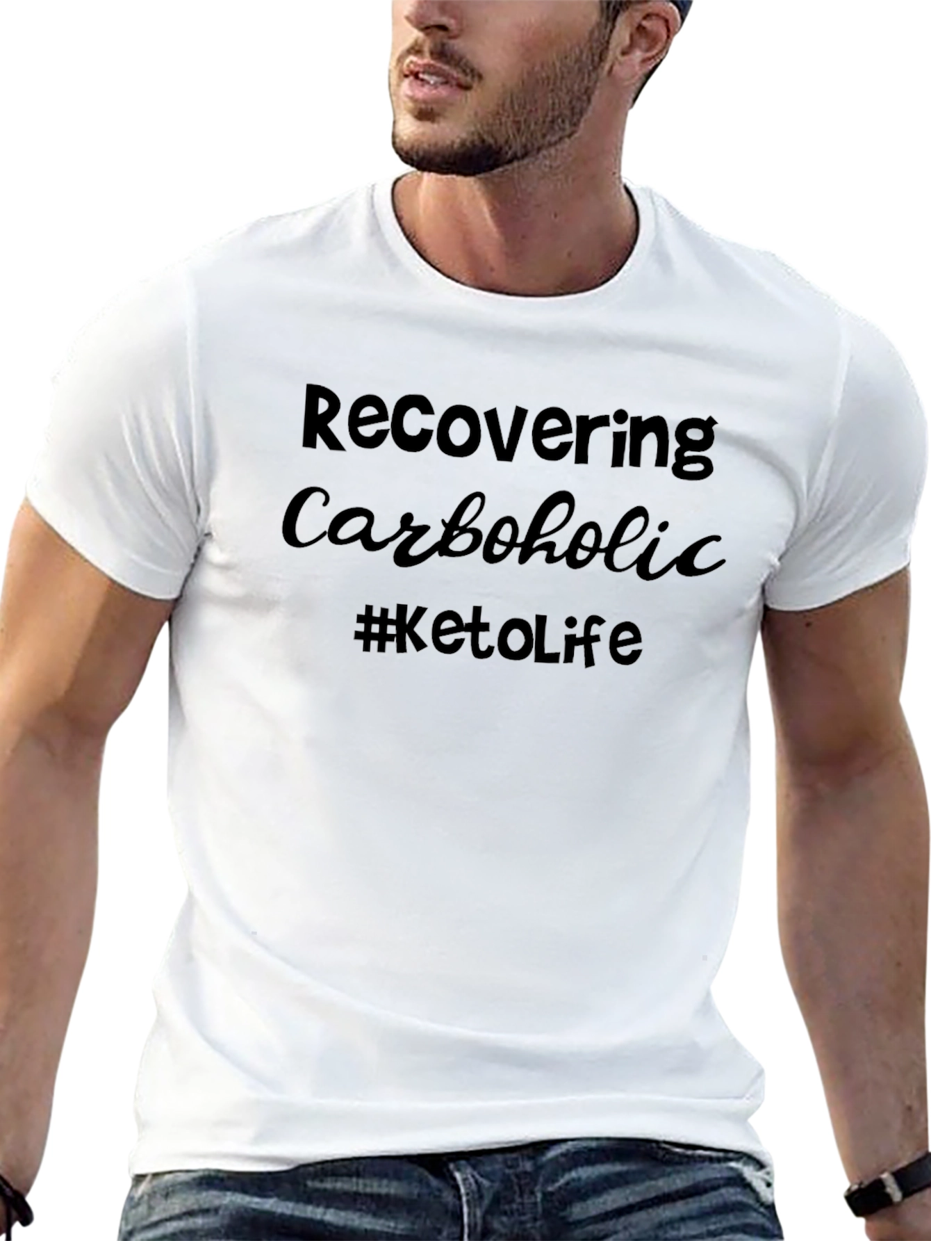 Recovering Carboholic Keto T-Shirt
