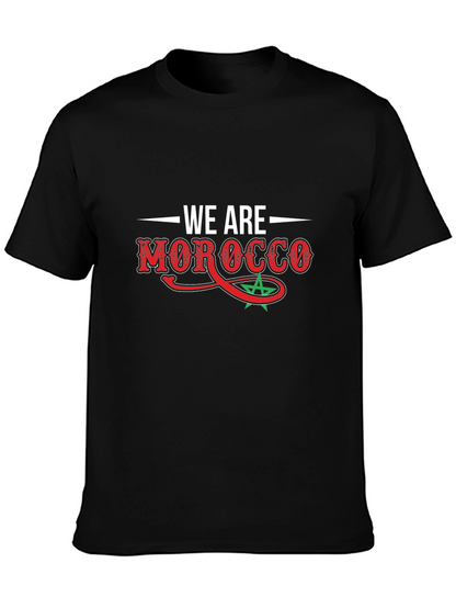 We Are Morocco T-Shirt Graphic Tee