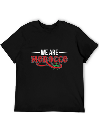 We Are Morocco T-Shirt Graphic Tee