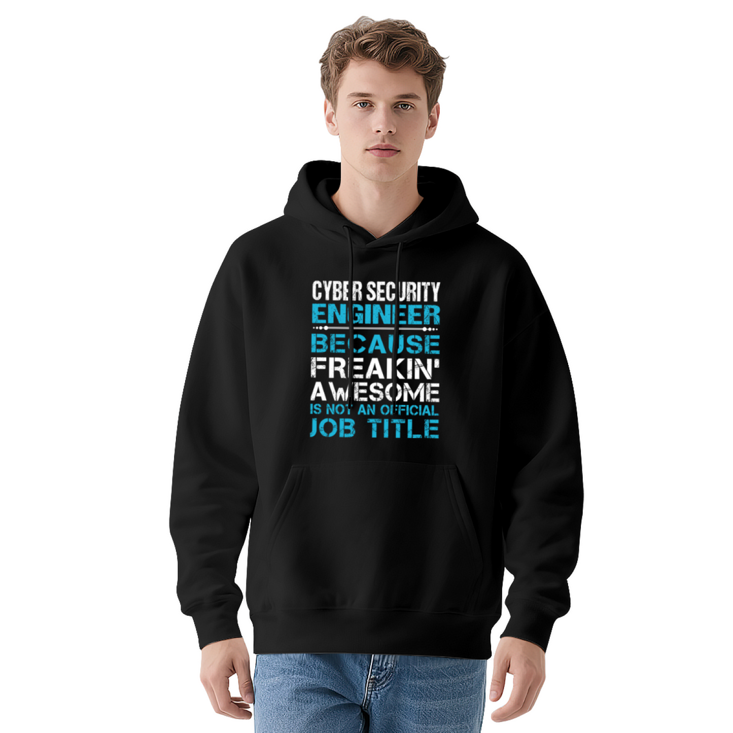 Cyber Security Engineer Red Hoodie, Comfort Daily Pullover