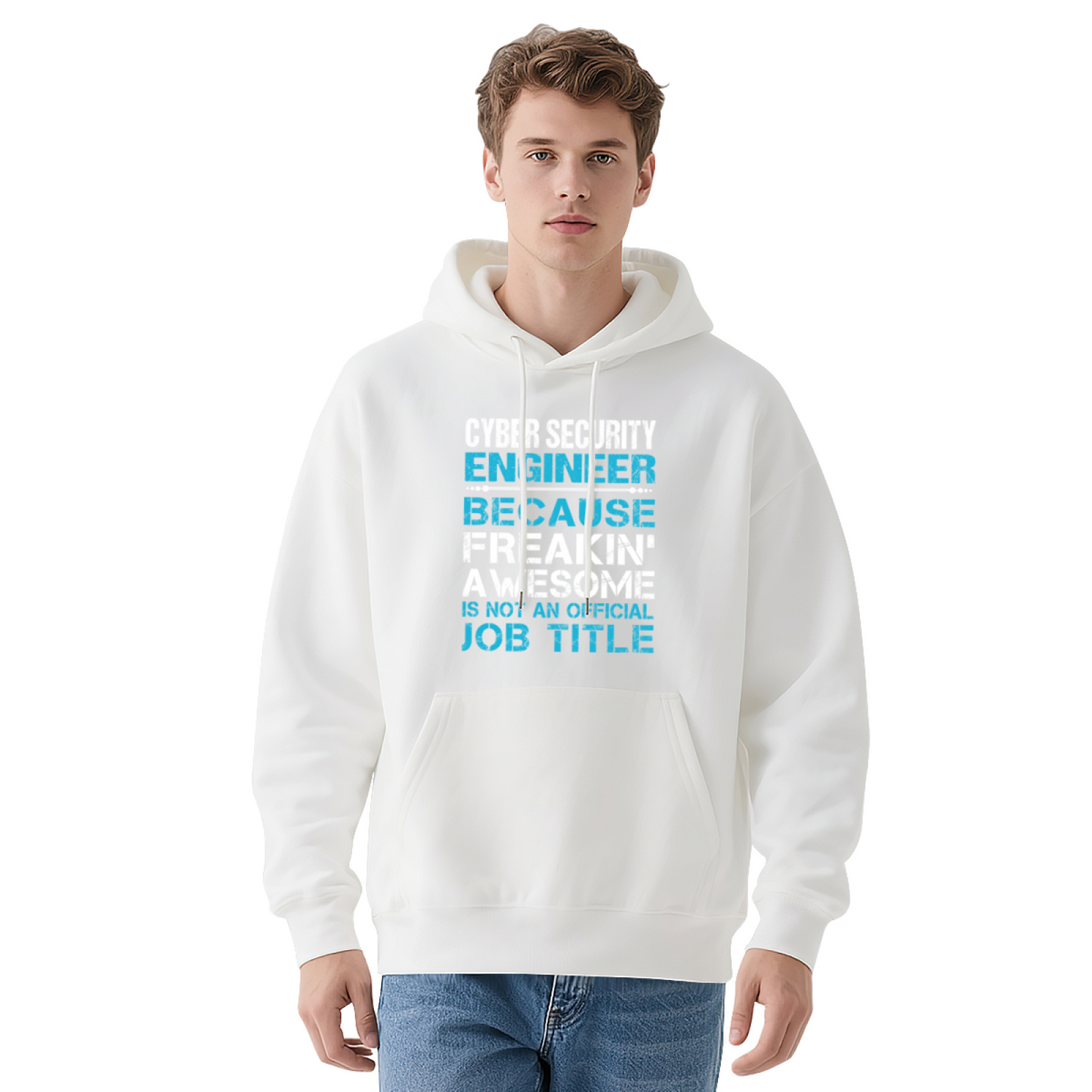 Cyber Security Engineer Red Hoodie, Comfort Daily Pullover