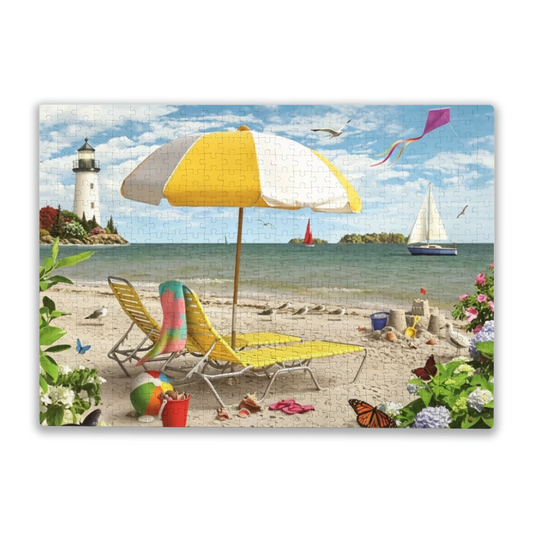 Vibrant Tropical Parrot Jungle Exotic Bird Nature Puzzle