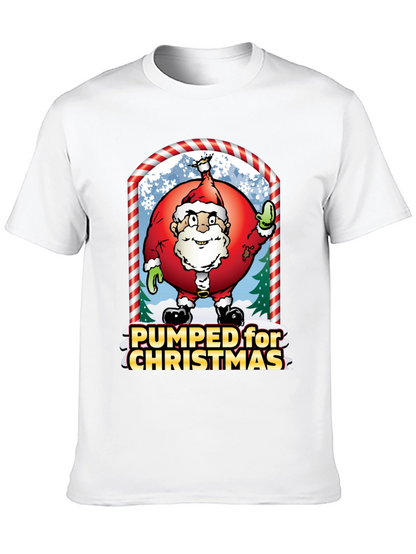 Pumped for Christmas Graphic Tee