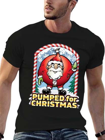 Pumped for Christmas Graphic Tee