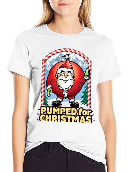 Pumped for Christmas Graphic Tee