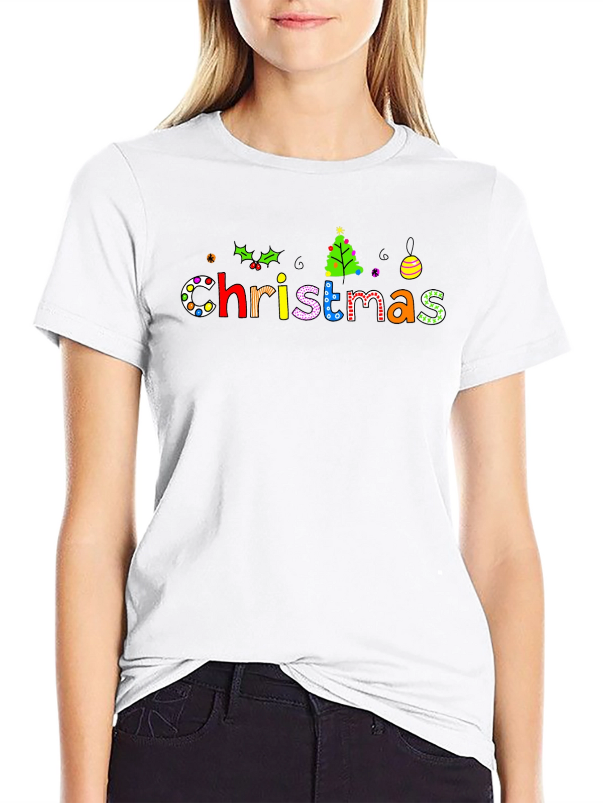 Festive Christmas Graphic T-Shirt
